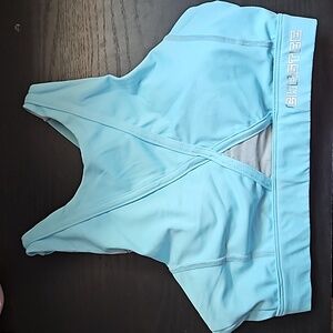 Chestee Kels Kiel Blue Sports Bra